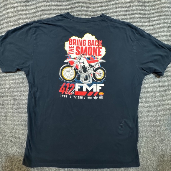 Fmf Other - FMF The Drop Bring Back The Smoke T-Shirt XXL Black Motocross Graphic